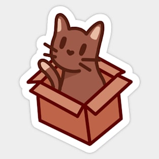 Coffee Cat Sticker